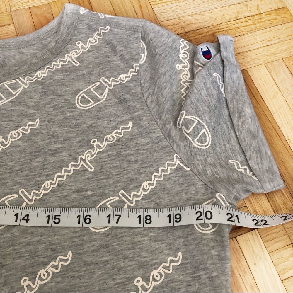 Champion Gray‎  Women’s  Crop Top Sz L - Picture 6 of 7